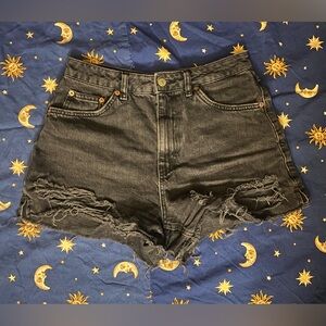 Grunge Black Shorts